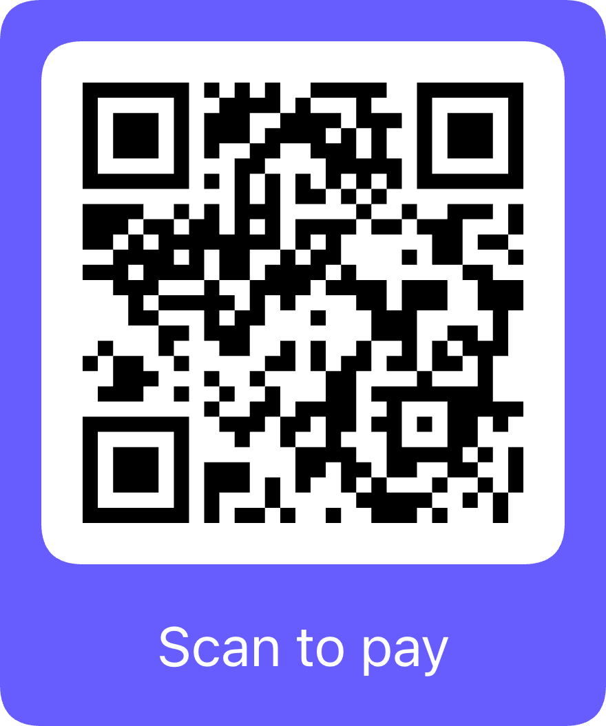 QR code to donate to the Christmas Hamper Appeal